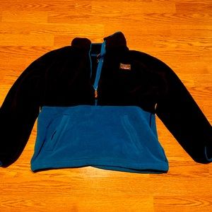 LL Bean fuzzy jacket